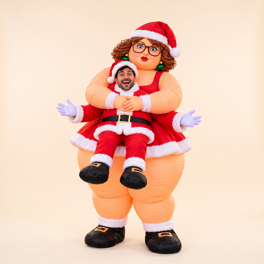 Holly Jolly Mama Inflatable Costume