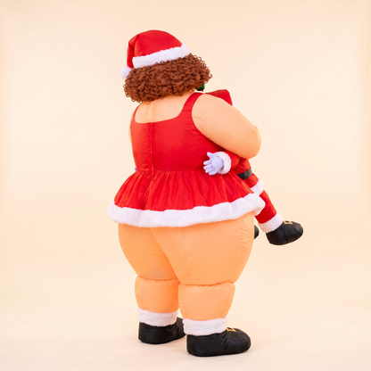 Holly Jolly Mama Inflatable Costume