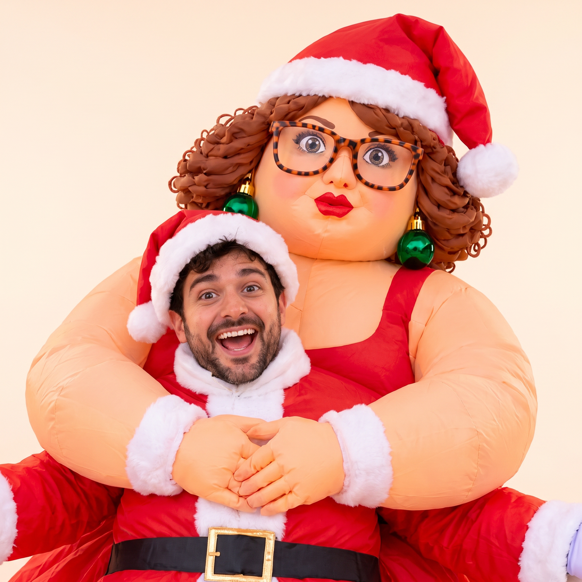 Holly Jolly Mama Inflatable Costume